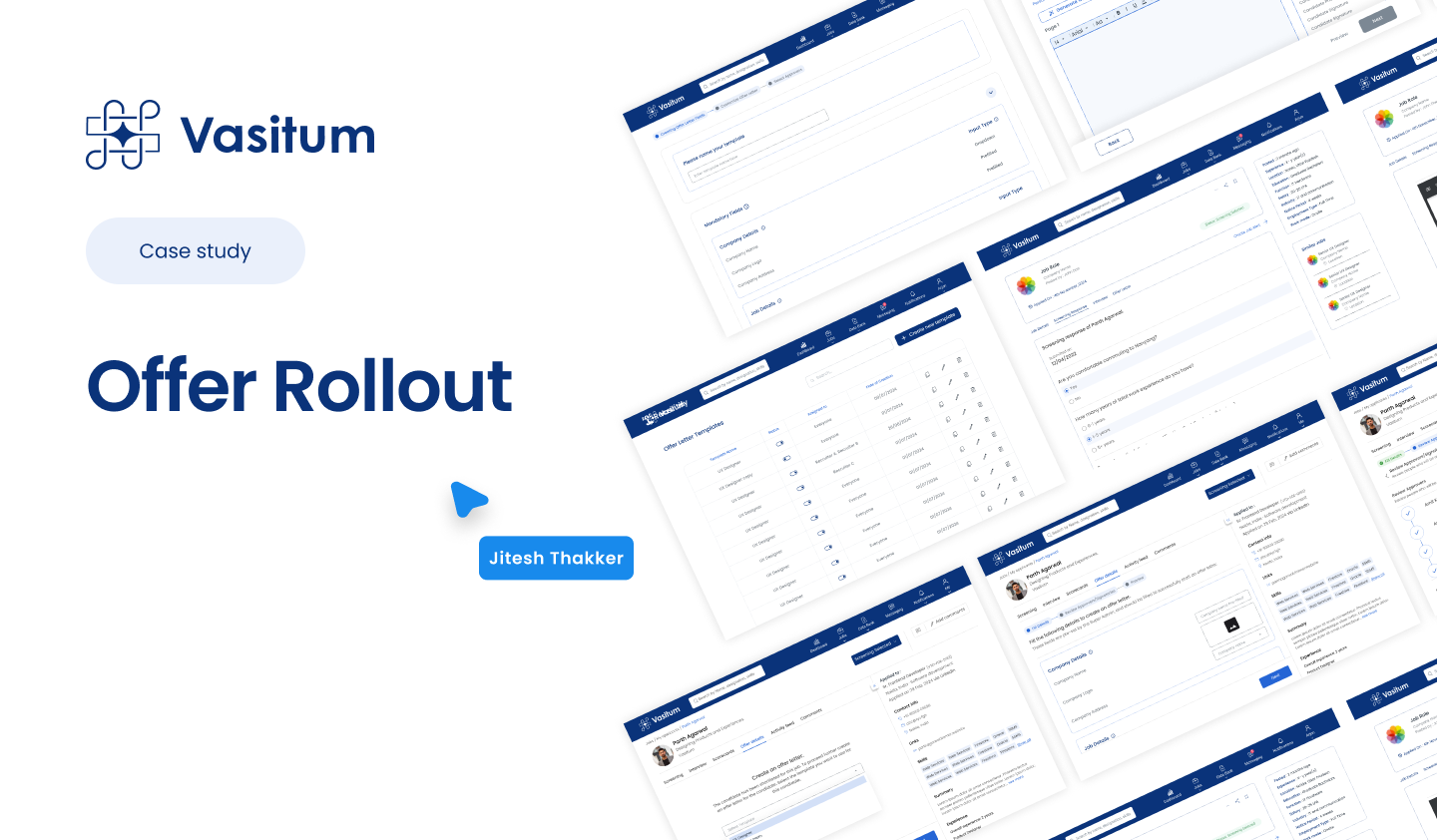 Vasitum Offer Rollout Design